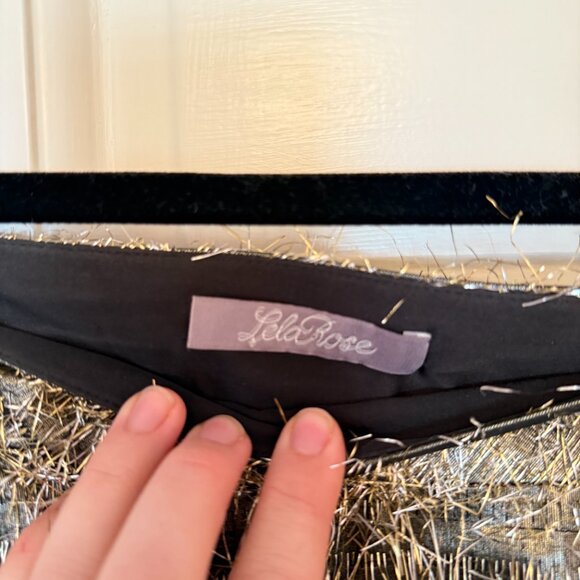 Lela Rose Fringe Midi Skirt - Picture 7 of 7